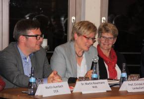 Podiumsdiskussion „Ein neuer Sozialstaat für eine neue Zeit“ im Stadthotel Waldhorn in Kirchheim/Teck