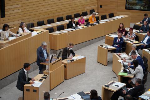 Andreas Kenner im Plenum